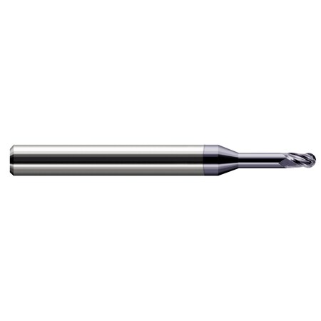 Harvey Tool Miniature End Mill - Ball - Long Reach, Stub Flute 803140-C3